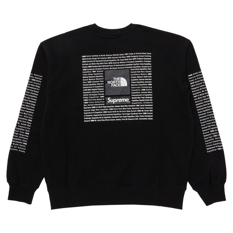 Supreme x The North Face Crewneck 'Black'