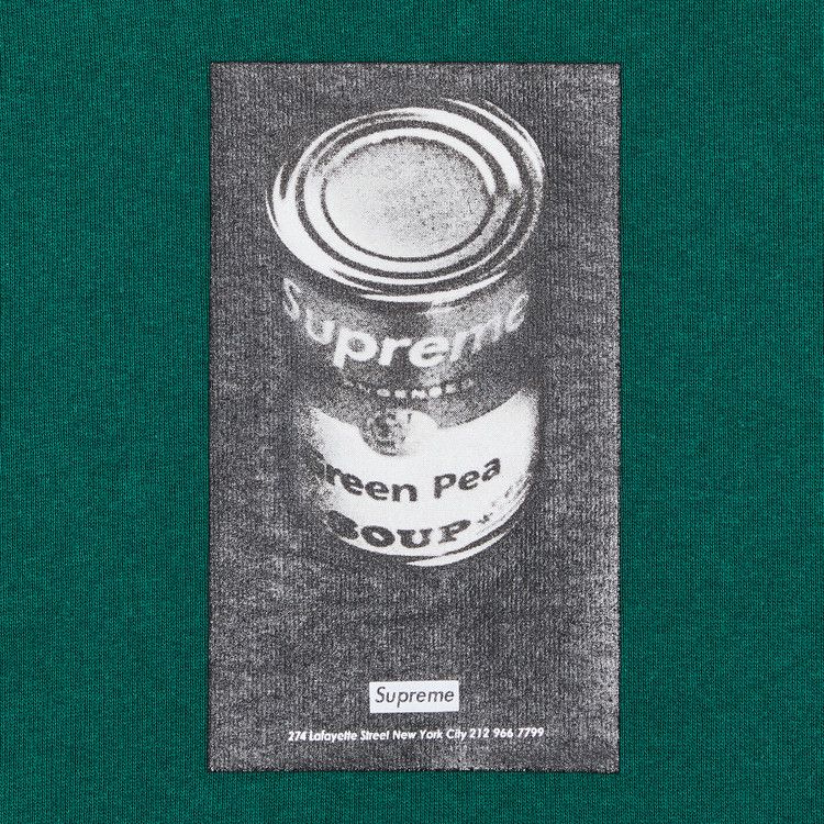 Supreme Soup Can Hooded Sweatshirt 'Dark Green'