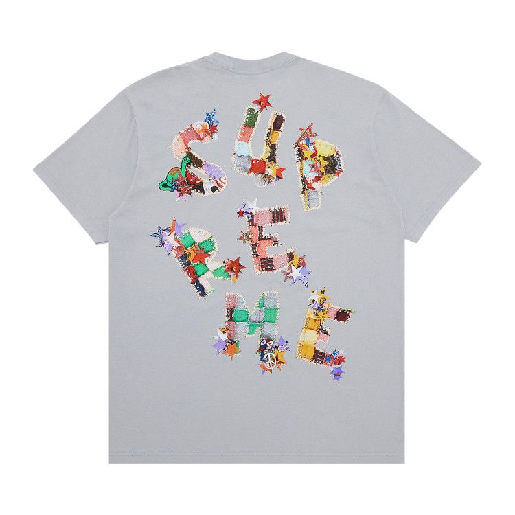 Supreme Patchwork Tee 'Cement'