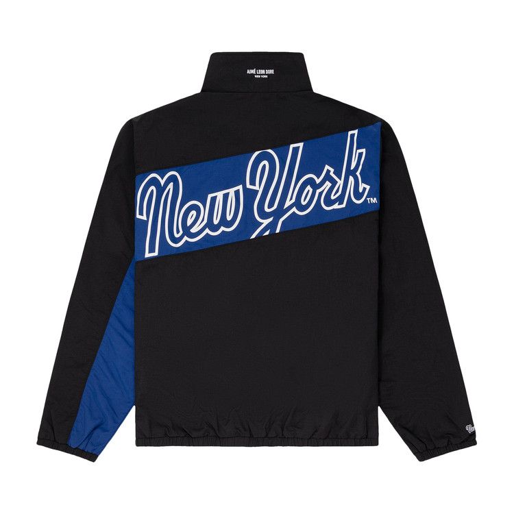 Aimé Leon Dore x New York Mets Colorblock Windbreaker 'Jet Black'