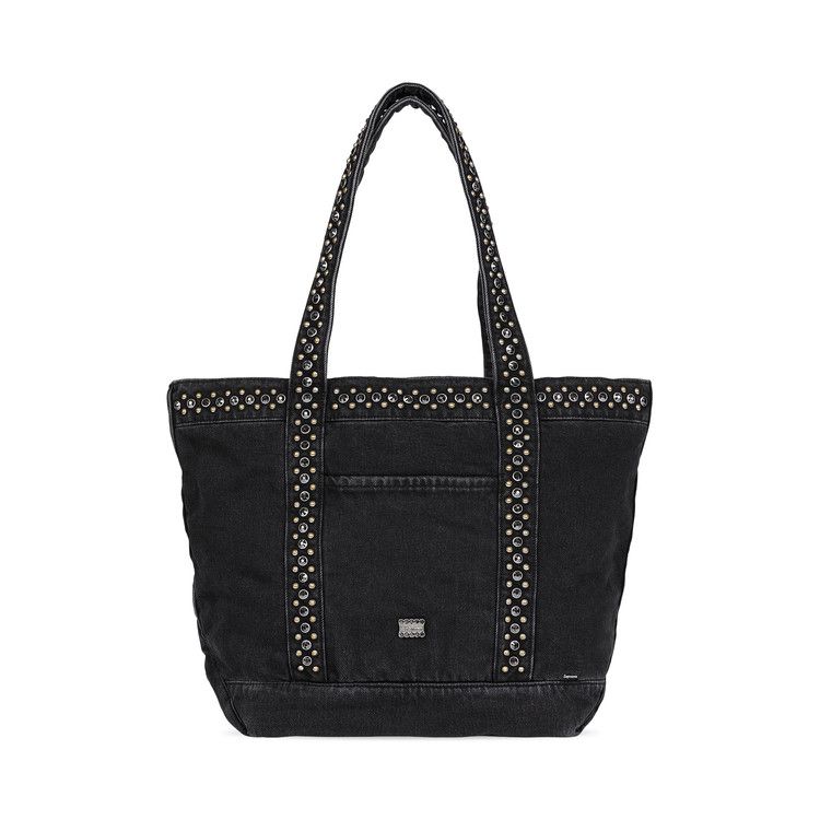 Supreme x B.B. Simon Denim Tote Bag 'Black'