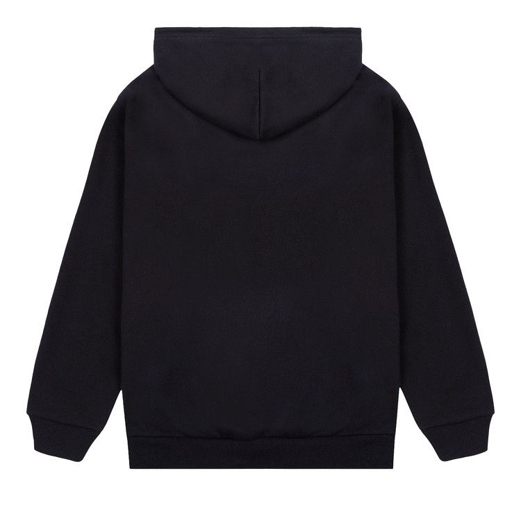GOLF WANG College Cord Zip Up Hoodie 'Black'