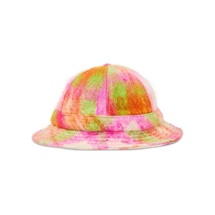 Supreme Mohair Plaid Bell Hat 'Multicolor'