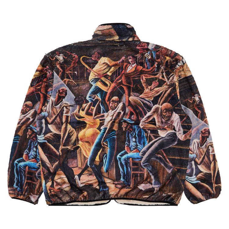 Supreme x Ernie Barnes Fleece Jacket 'Multicolor'