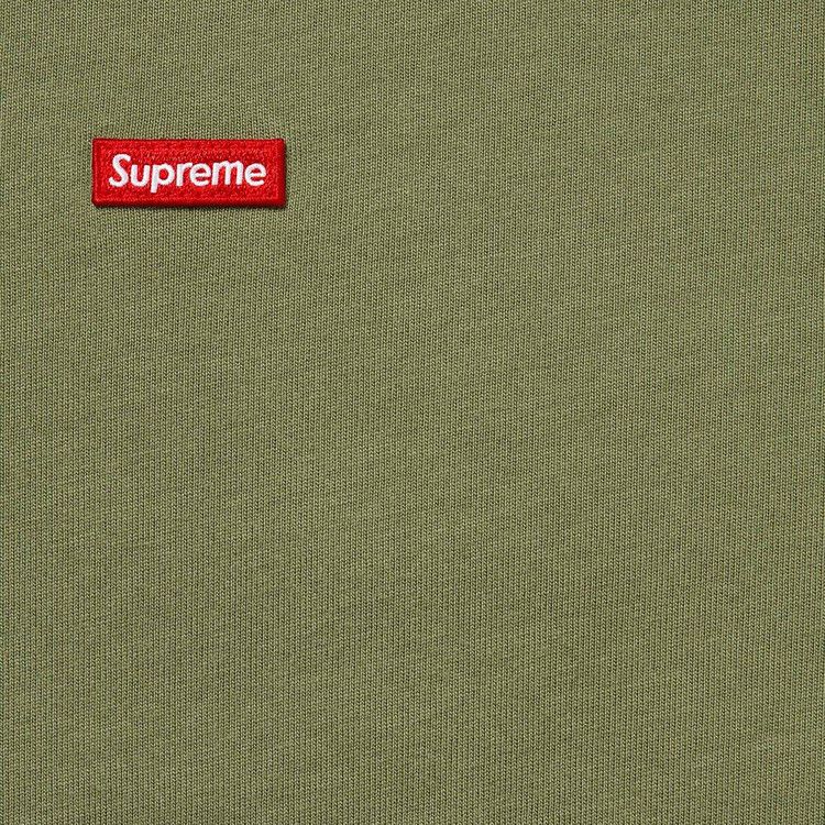 Supreme Small Box Long-Sleeve Tee 'Washed Olive'