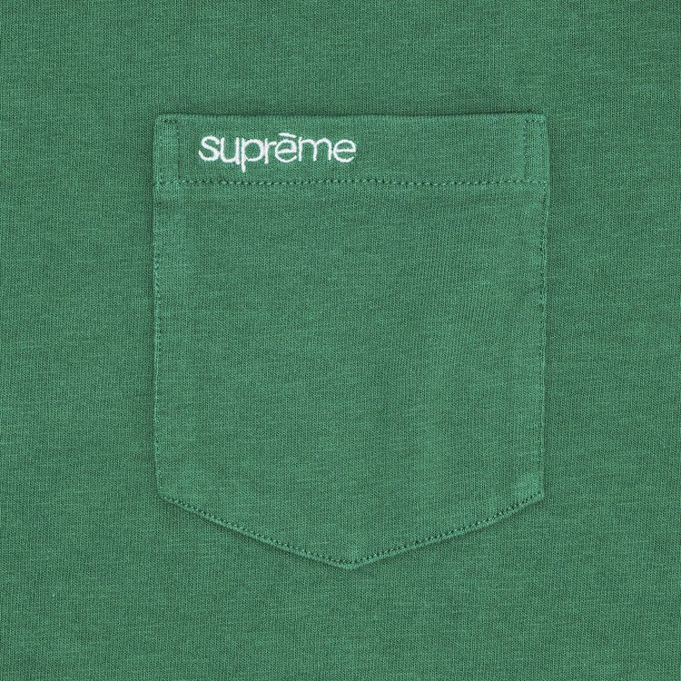 Supreme Short-Sleeve Pocket Tee 'Green'