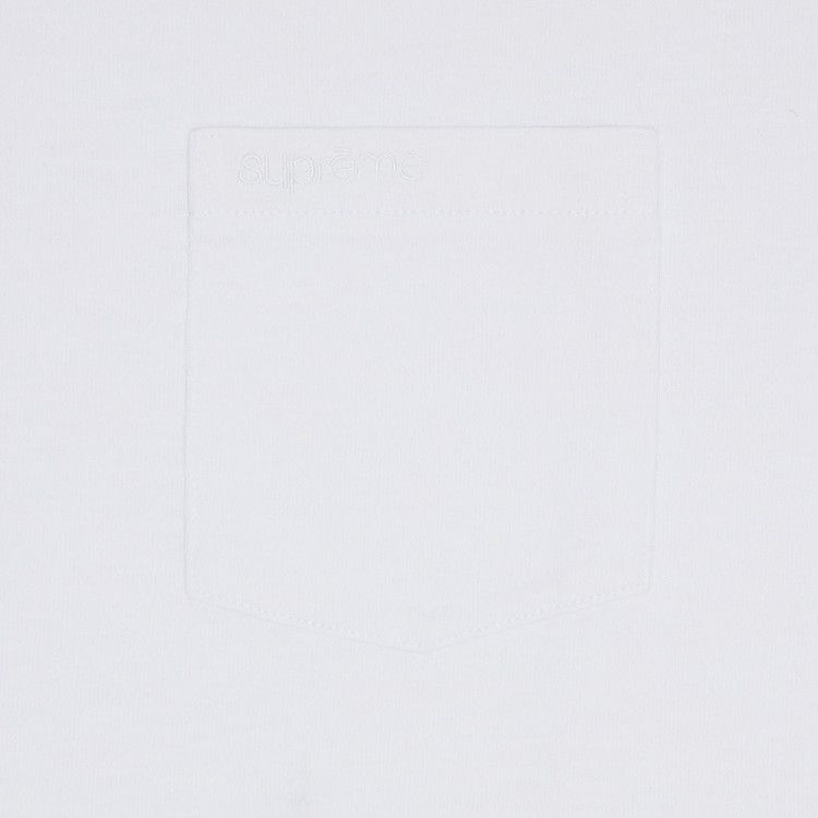Supreme Short-Sleeve Pocket Tee 'White'