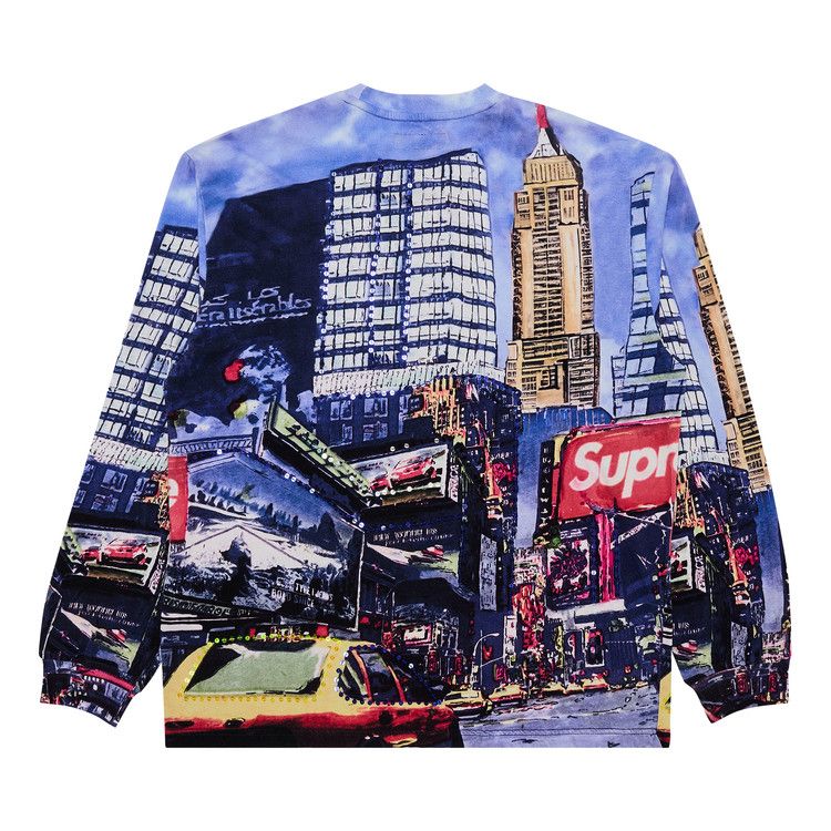 Supreme Skyline Sequin Long-Sleeve Top 'Day'