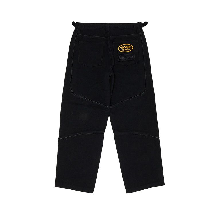 Supreme x Vanson Leathers x Cordura Cotton Pant 'Black'