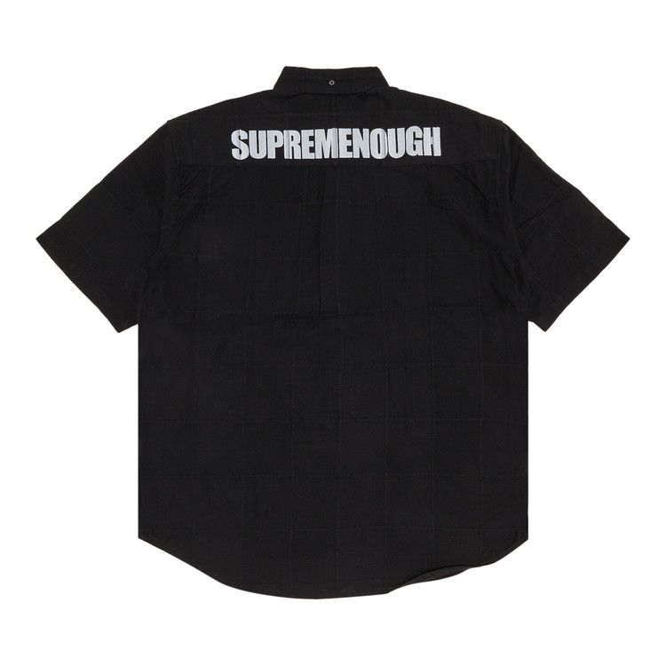 Supreme x Goodenough Patchwork Madras Short-Sleeve Shirt 'Black'