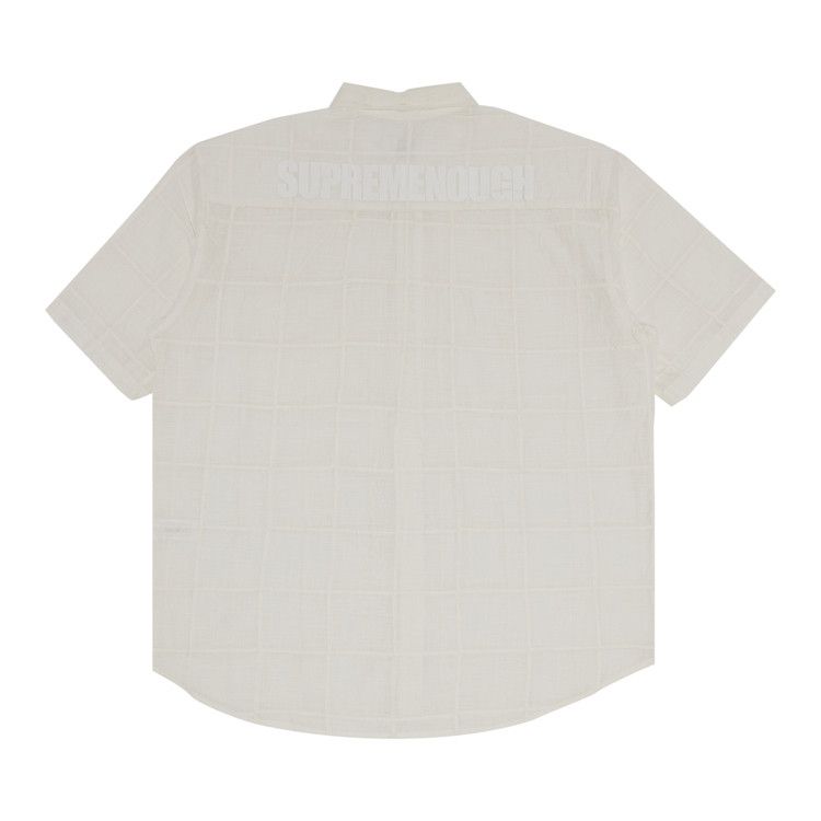 Supreme x Goodenough Patchwork Madras Short-Sleeve Shirt 'White'