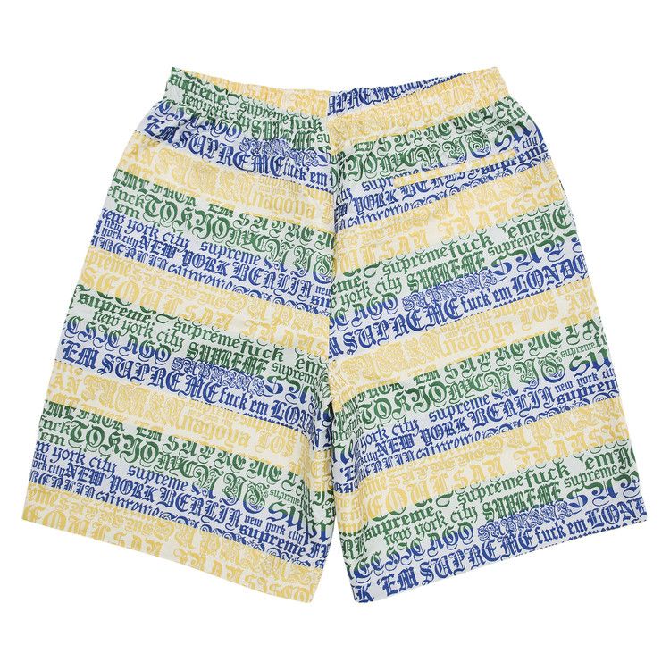 Supreme Cities Jacquard Short 'Multicolor'