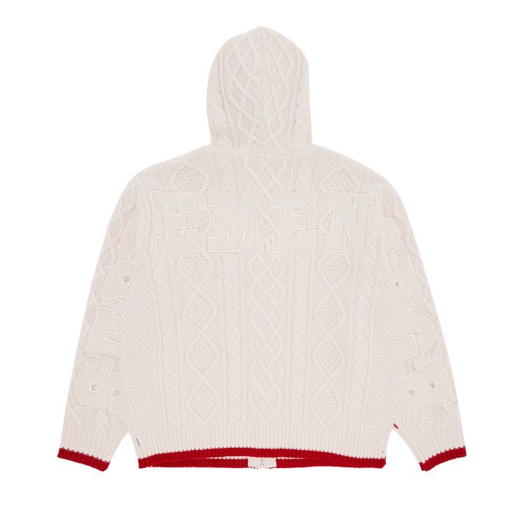Supreme x Goodenough Zip Up Hooded Sweater 'Stone'