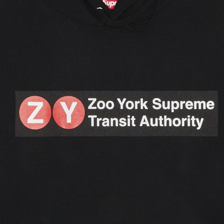 Supreme x Zoo York Hooded Sweatshirt 'Black'