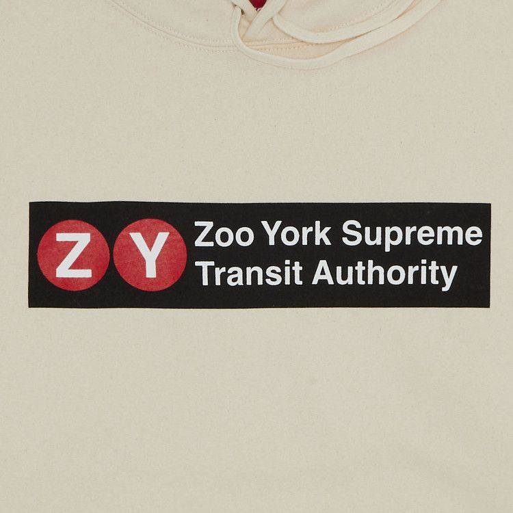 Supreme x Zoo York Hooded Sweatshirt 'Natural'