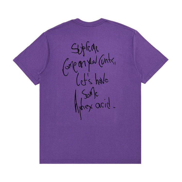 Supreme x Aphex Twin Windowlicker Tee 'Purple'