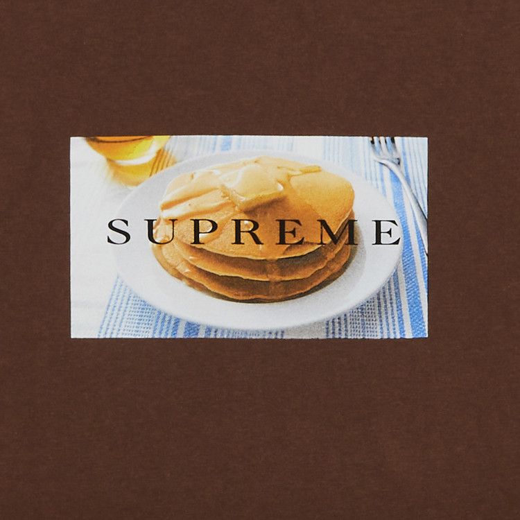 Supreme Pancakes Tee 'Brown'