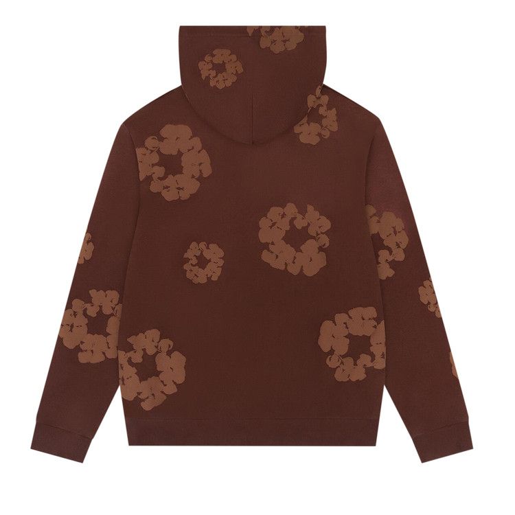 Denim Tears Mono Cotton Wreath Hoodie 'Brown'