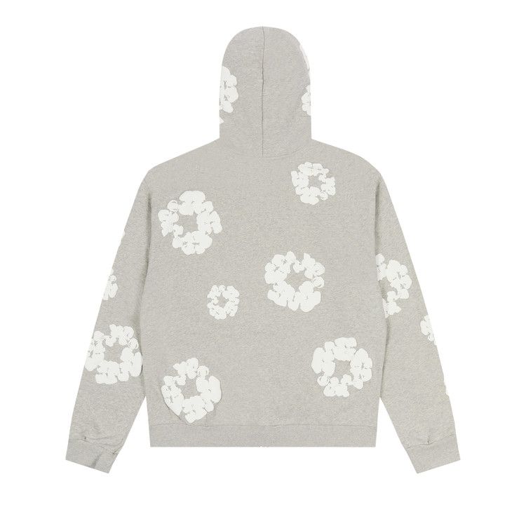 Denim Tears Cotton Wreath Zip Hoodie 'Grey'