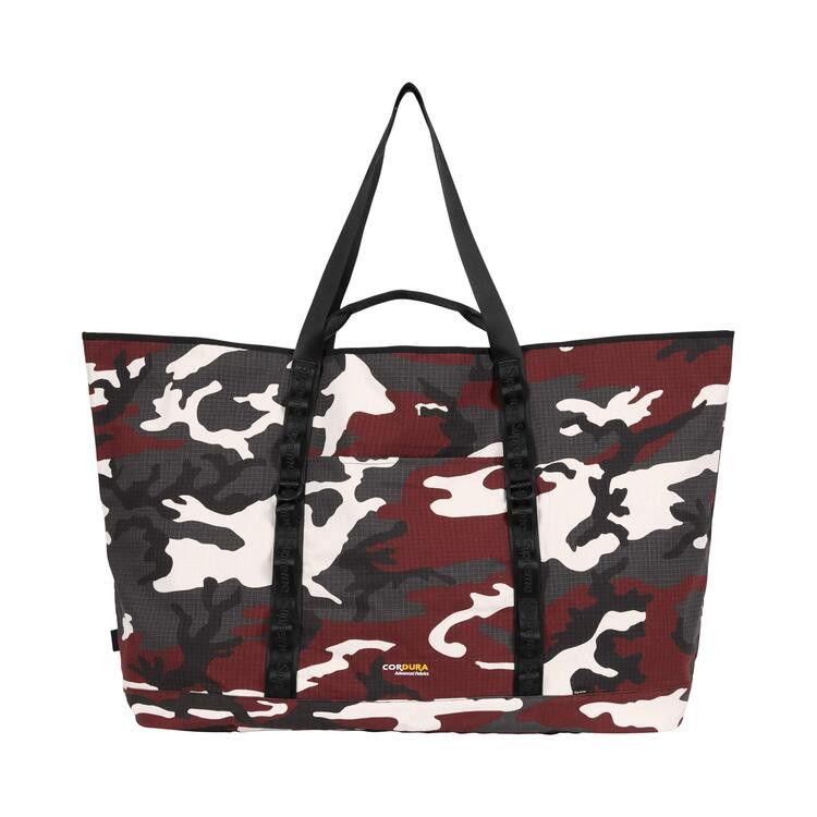Supreme X-Large Tote Bag + Utility Pouch 'Red Camo'