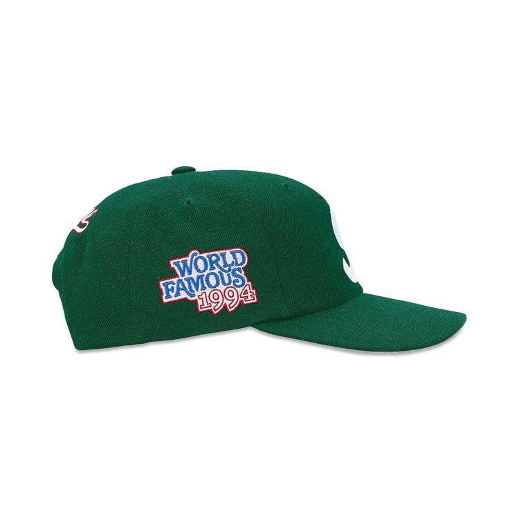 Supreme World Famous S Logo 6-Panel 'Dark Green'