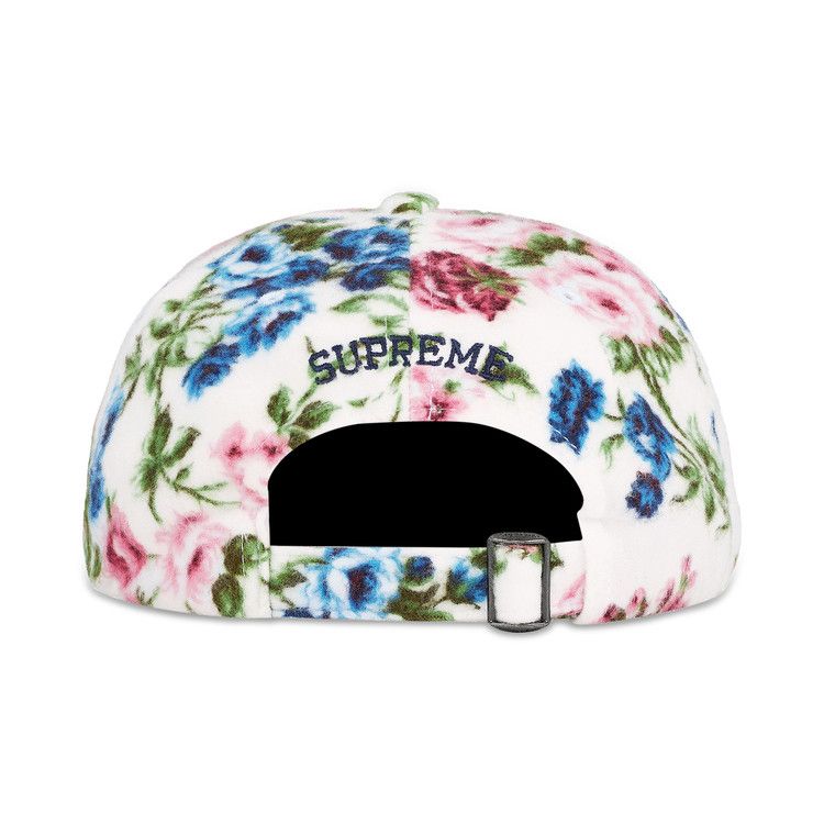 Supreme Floral Flannel 6-Panel 'White'