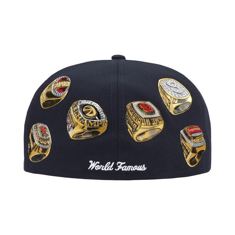 Supreme Rings Box Logo New Era 'Navy'