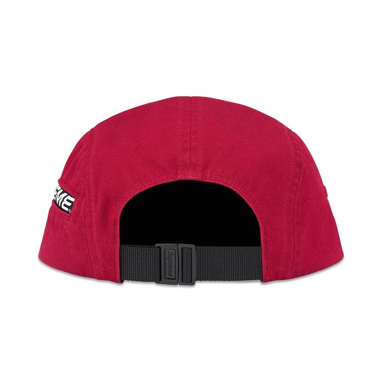 Supreme Side Zip Camp Cap 'Red'