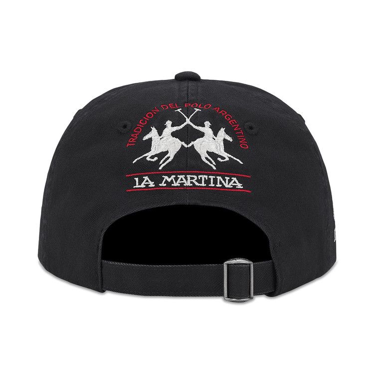 Supreme x La Martina x Jacob & Co 6-Panel 'Black'