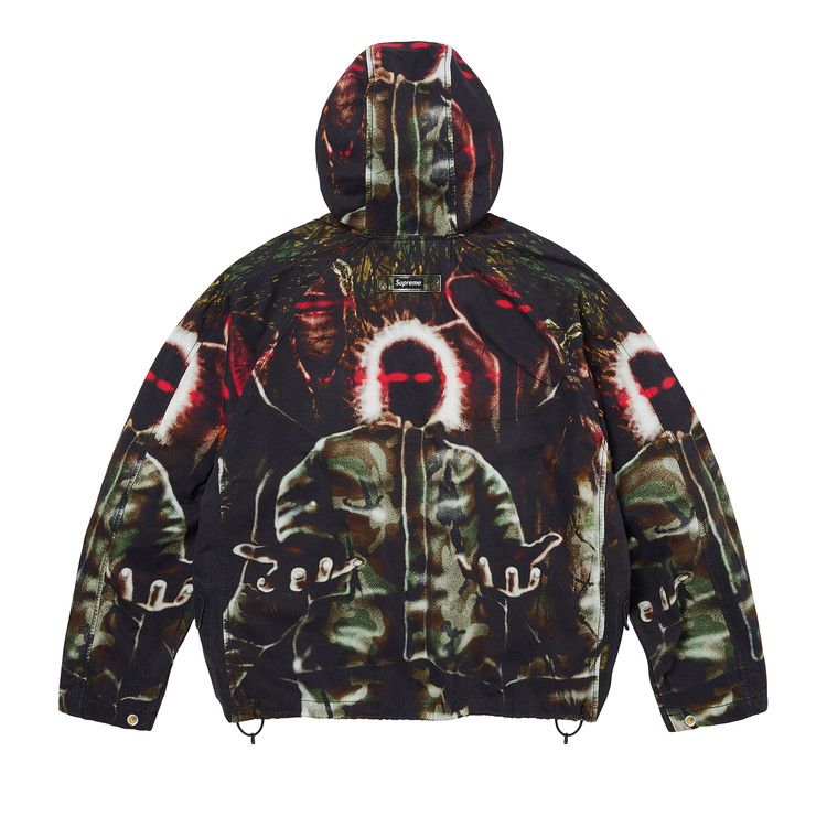 Supreme Hooded Raglan Jacket 'Multicolor'