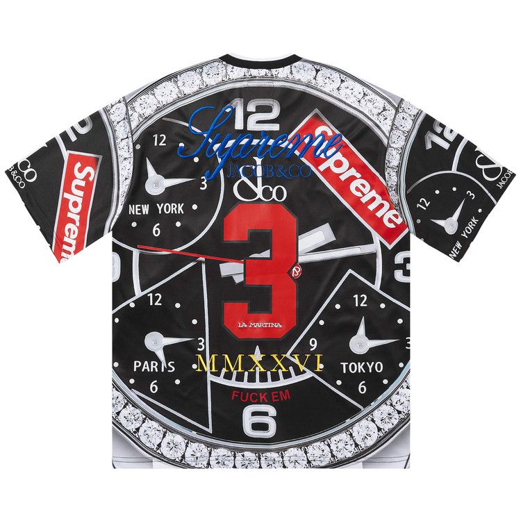 Supreme x La Martina x Jacob & Co Jersey 'Black'