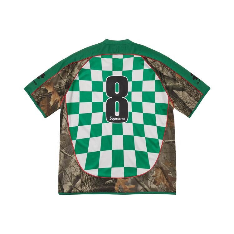 Supreme Checkerboard Jersey 'Realtree Hardwoods Camo'