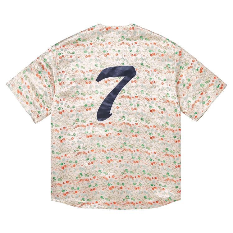 Supreme Floral Jacquard Jersey 'White'