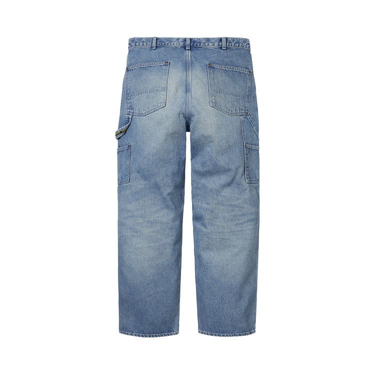 Supreme Worn Double Knee Painter Pant 'Denim'
