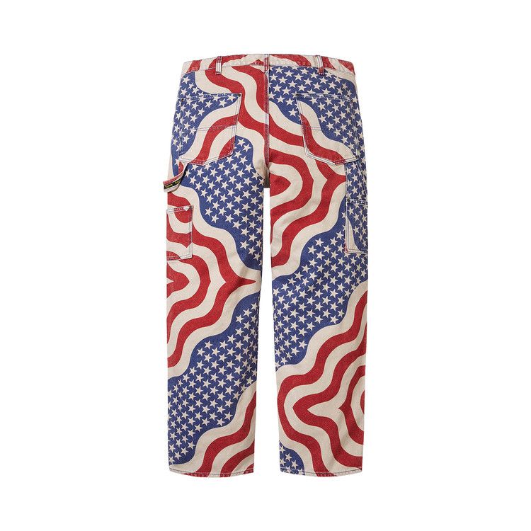 Supreme Flag Double Knee Painter Pant 'Multicolor'