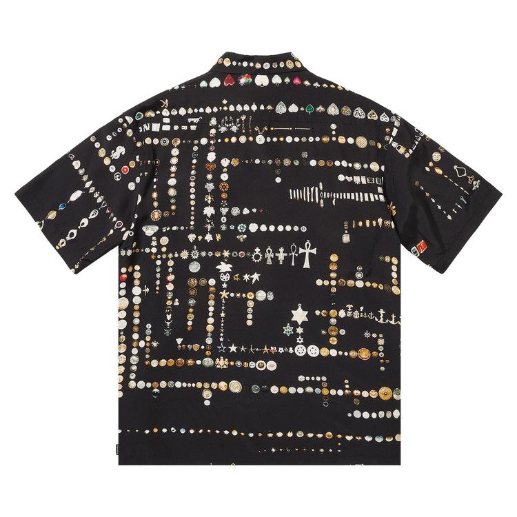 Supreme x Mike Kelley Short-Sleeve Shirt 'Black'