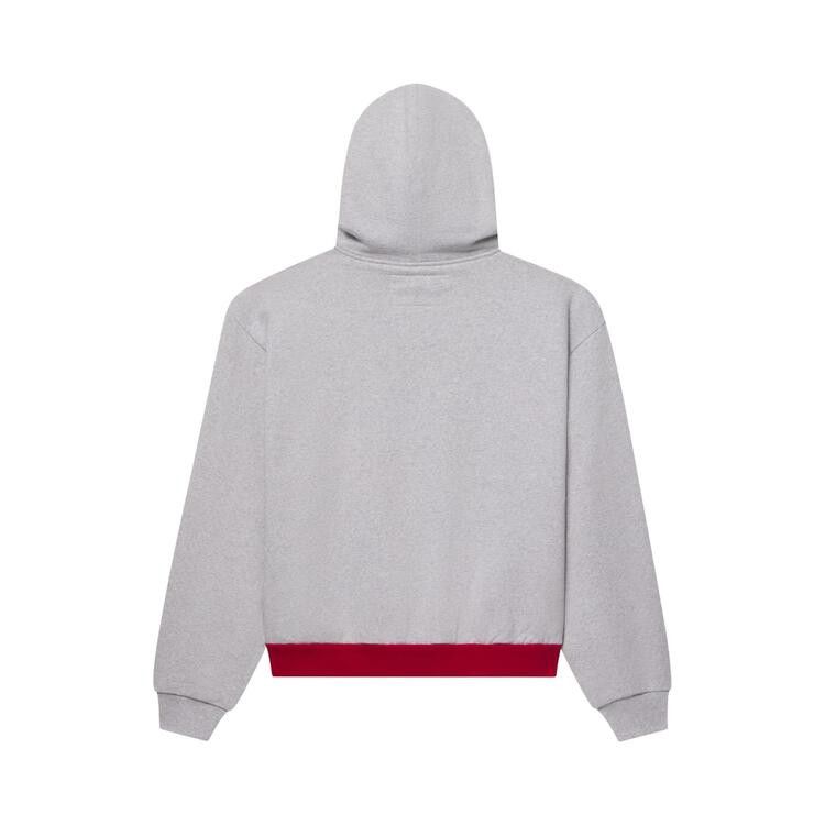 Sp5der Campers Field Zip Hoodie 'Heather Grey'