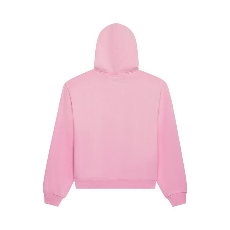 Sp5der OG Web V2 Spray Zip Hoodie 'Light Pink'