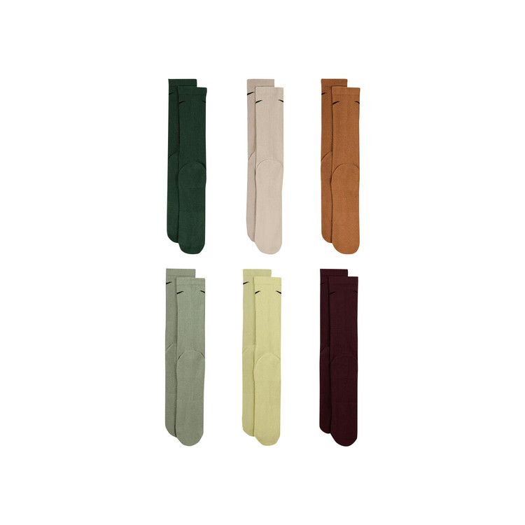 Nike Everyday Plus Cushioned Crew Socks (6 Pairs) 'Multicolor'