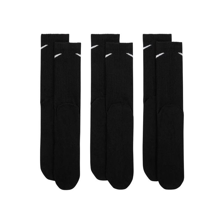 Nike Everyday Lightweight Crew Socks (3 Pairs) 'Black/White'