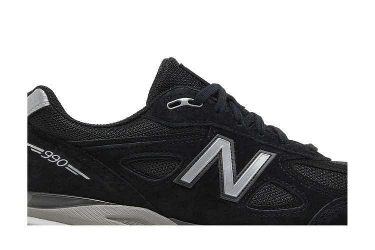 New Balance Men's 990v4 Made in USA 'Black Silver' 2023