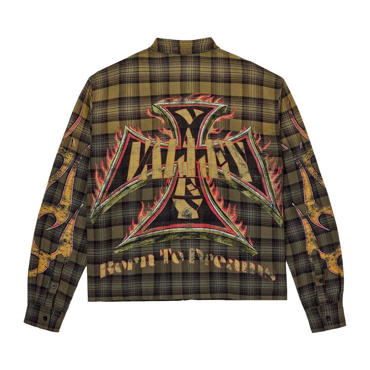 Vale Forever Reborn Flannel 'Green'