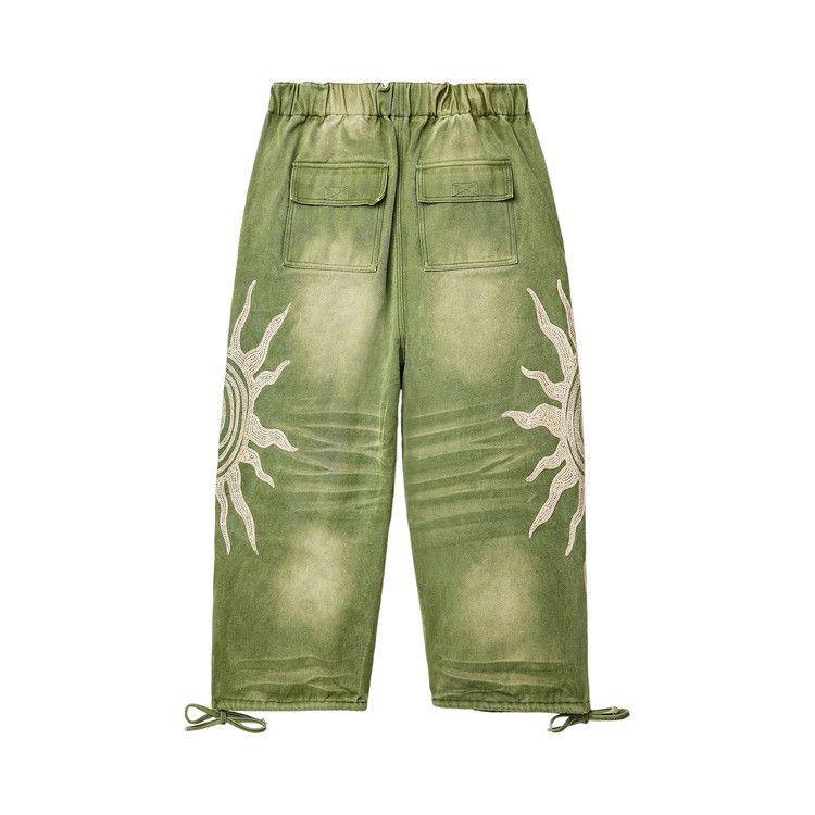 Vale Forever Forest Sun Pants 'Distressed Green'