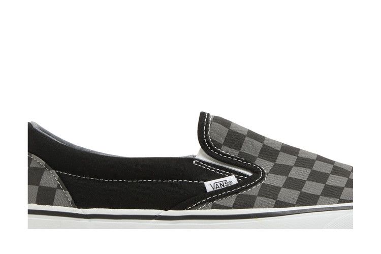 Vans Slip-On 'Black Pewter Checkerboard'