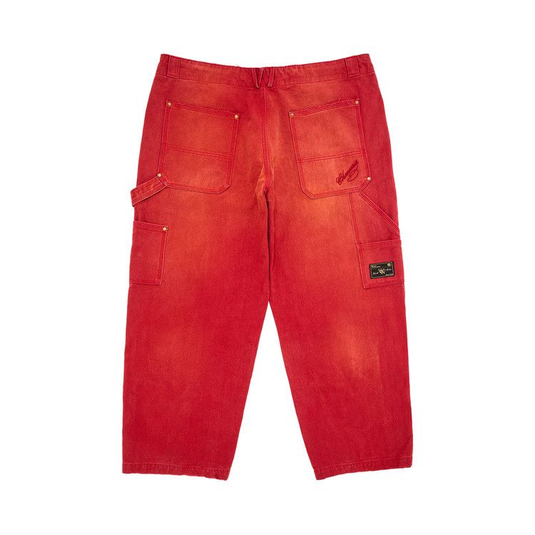 Willy Chavarria Workwear Toluca Pant 'Red'