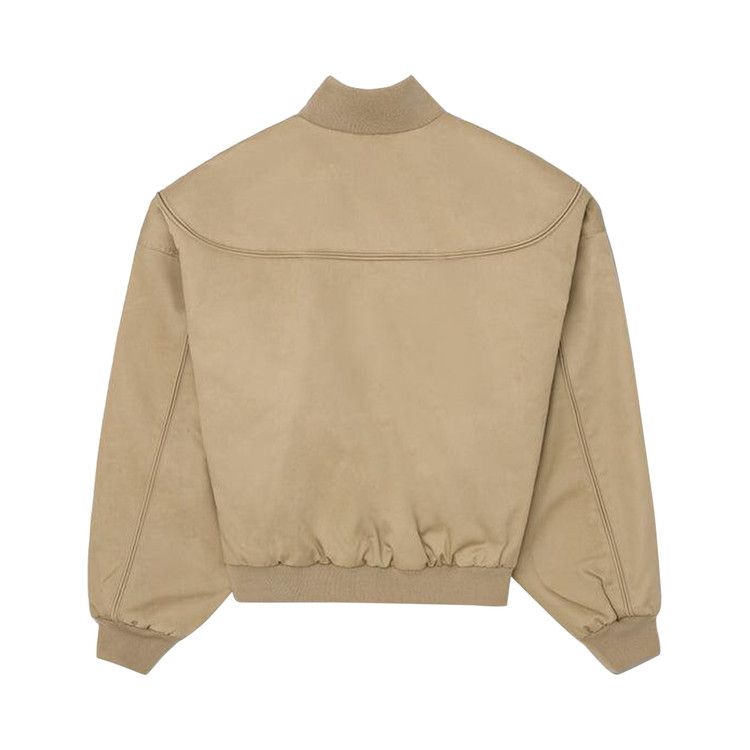 Willy Chavarria Gas Station Bomber Jacket 'Travertine'