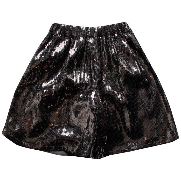We11done Sequin Shorts 'Black'