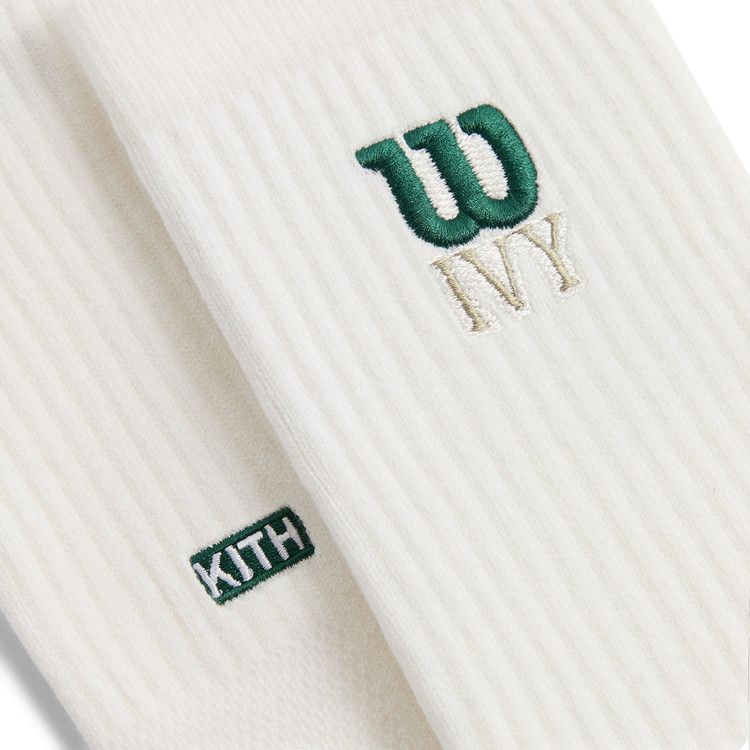 Kith Ivy For Wilson Performance Crew Socks 'White'
