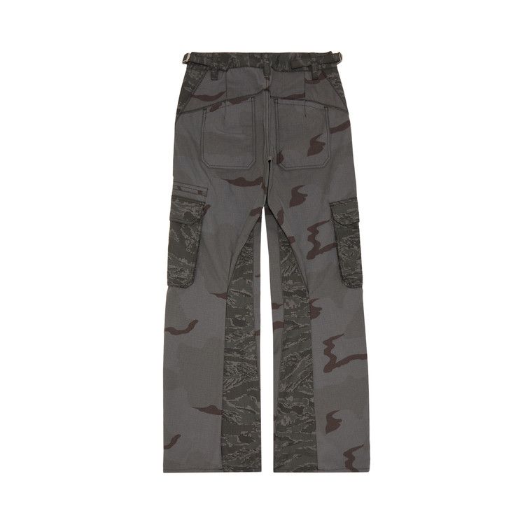 Marine Serre Regenerated Camo Cargo Pants 'Dark Grey'