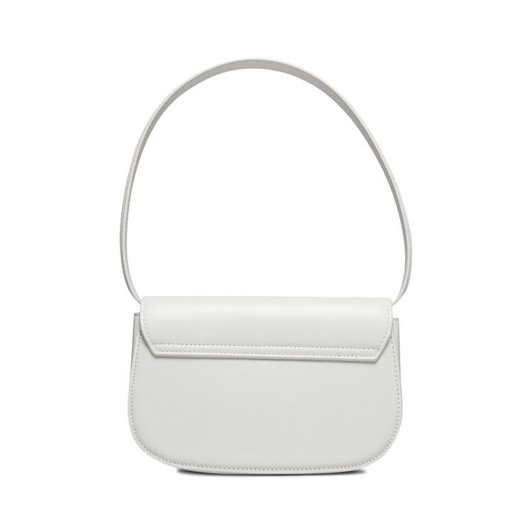 Diesel 1DR Shoulder Bag 'White/Silver'